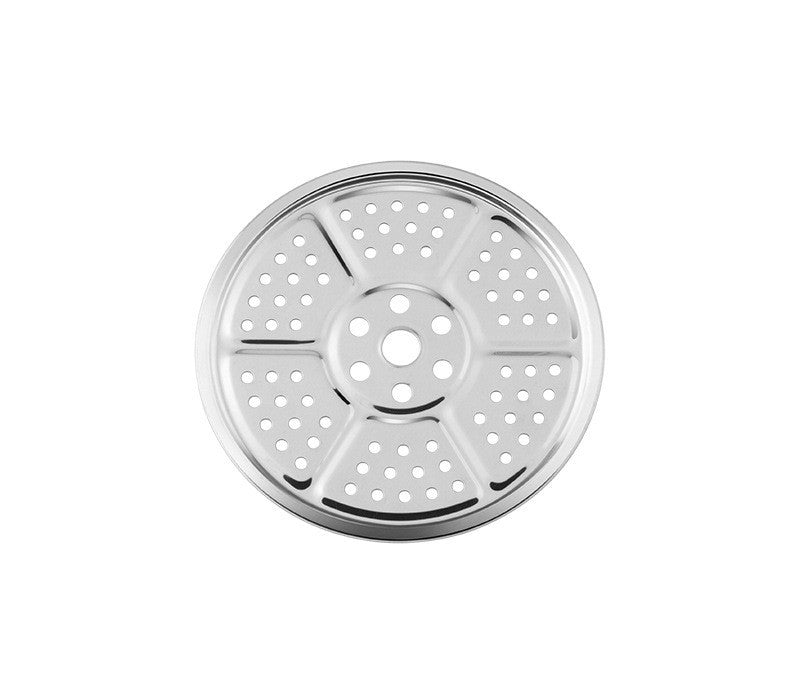 Stainless Steel Steamed Slices Thickened Kitchen Steamed Buns Fish Steamer Slices 18-40cm Multi-Specification Restaurant Multi-purpose Cooking Slices Steaming Grid