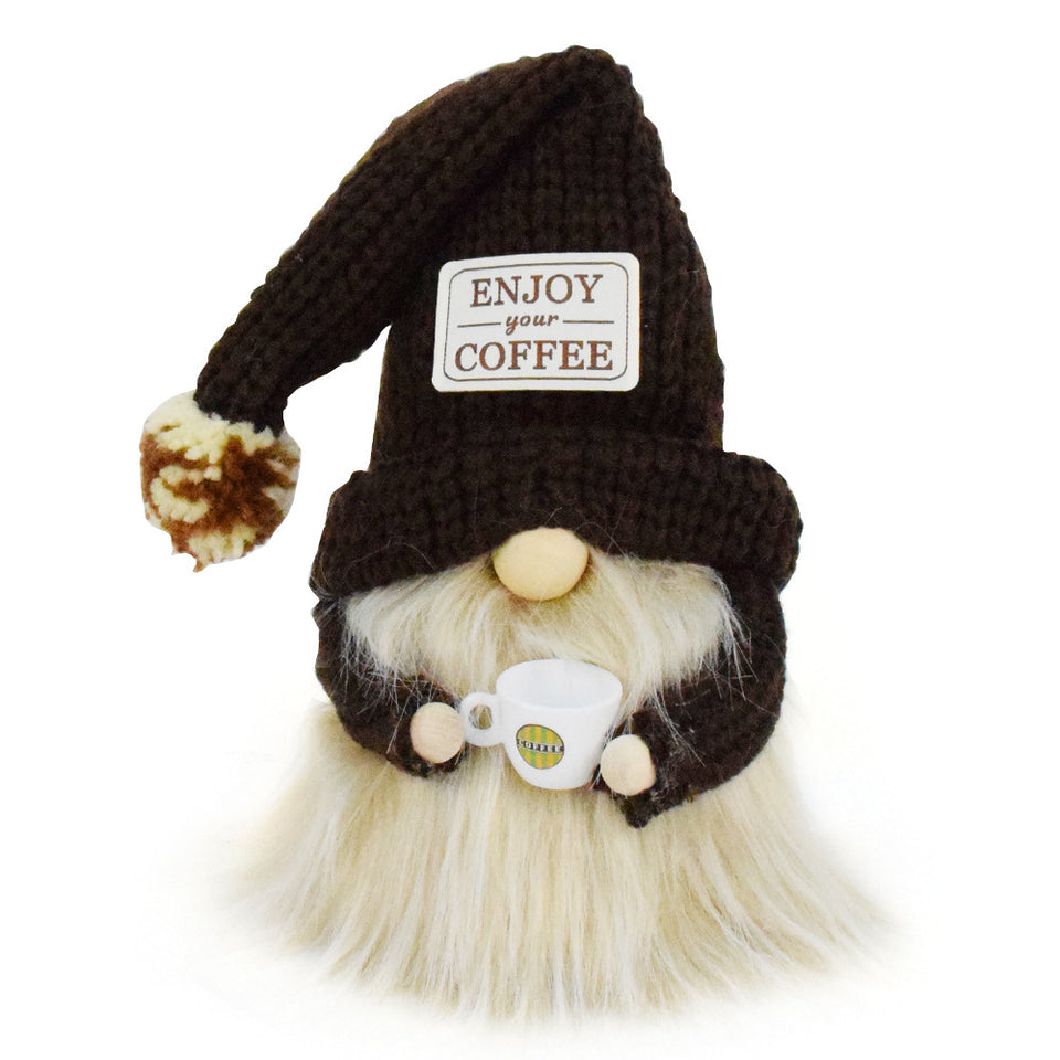 Coffee Faceless Baby Doll Decorations
