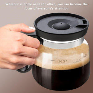 16 Oz Glass Coffee Cup Coffee Pot Style