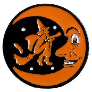 Happy Halloween Enamel Pin Custom Coffee Moon Ghost Pumpkin