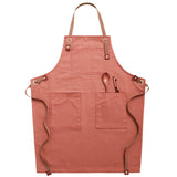 Denim Apron Female Fashion Barista Work Clothes Waist