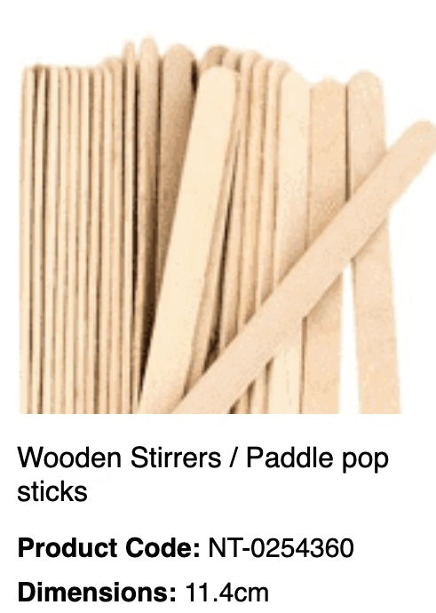 Disposable Wooden Coffee And Milk Tea Stirring Rod
