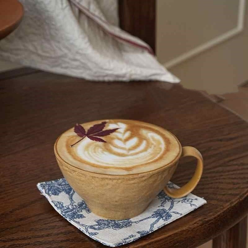 Matte Glaze Kiln Ceramic Coffee Cup