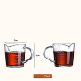 Double-Mouth Milk Cup Coffee Milk Cup Espresso Glass Coffee