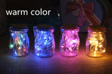 LED Light Wishing Bottle Lucky Star Bottle Glass Cork Bottle Creative Bottle Decoration