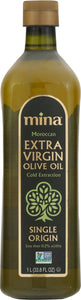 Moroccan Extra Virgin Olive Oil, 33.8 Fl Oz, Cold Extracted, High Polyphenol, Single Origin Also Great for Cooking
