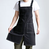 Cowboy Apron Korean Style Personality Barista Tea Shop