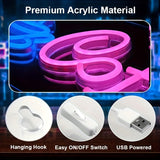 1pc Coffee Neon Sign, Cafe Shop LED Neon Lights USB Powered Wall Decor Cafe Restaurant Shop Window Business Hours Sign, For Cafe, Man Cave, Bar, Home, Kitchen, Living Room, Valentine's Day, Thanksgiving, Wedding, Christmas, H
