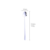 304 Stainless Steel Ice Heart-shaped Creative Coffee Dessert Spoon