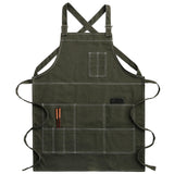 Printing Flower Shop Denim Apron Overalls