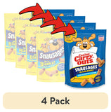 (6 Pack)  Snausages in a Blanket Chewy Dog Treats, Beef & Cheese Flavor, 22.5 Ounces
