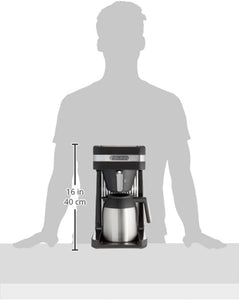 55200 CSB3T Speed Brew Platinum Thermal Coffee Maker Stainless Steel, 10-Cup, Black