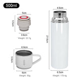 Vanuat THERMOS STAINLESS STEEL BRAND Cup Tumbler Tea Mug Bottle Dispenser Double Wall Vacuum Coffee Insulated Water Beverage Sports Leakproof Para Café Finest Collection