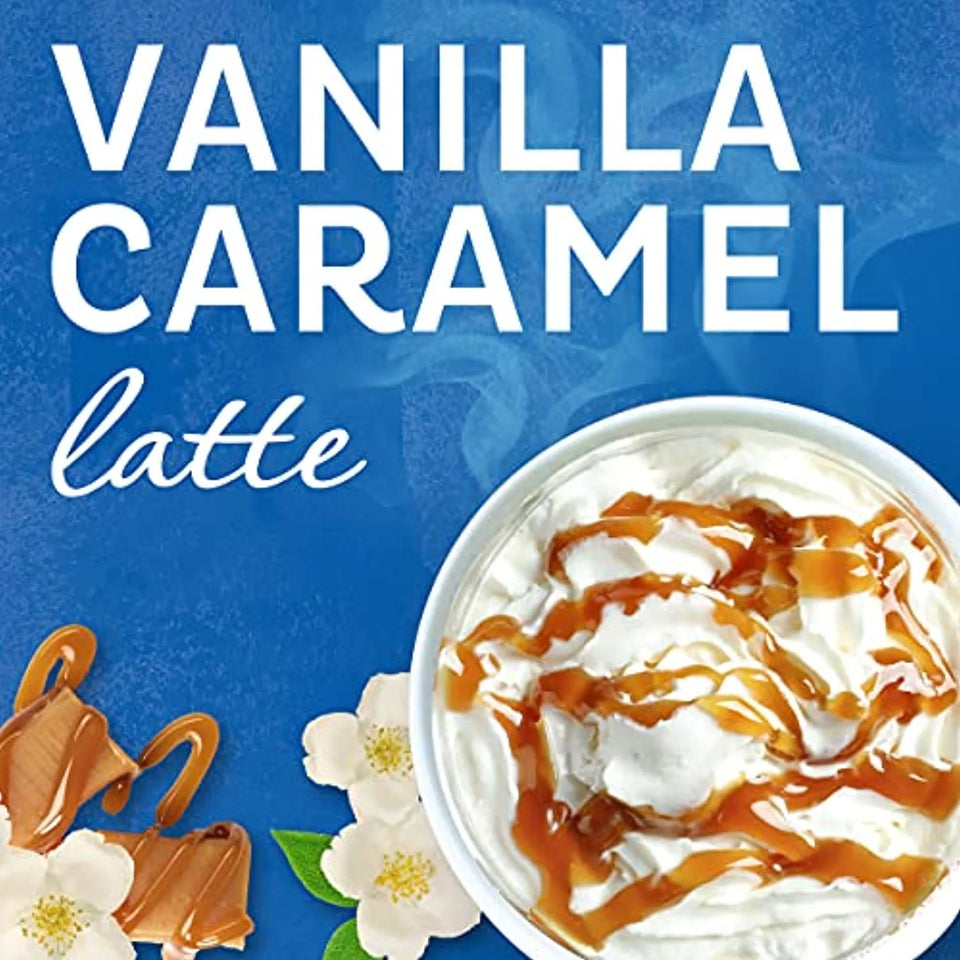 International Vanilla Caramel Latte Café-Style Instant Coffee Beverage Mix, 4 Ct. Pack, 8.7 Oz. Canister