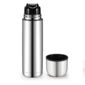 Vanuat THERMOS STAINLESS STEEL BRAND Cup Tumbler Tea Mug Bottle Dispenser Double Wall Vacuum Coffee Insulated Water Beverage Sports Leakproof Para Café Finest Collection