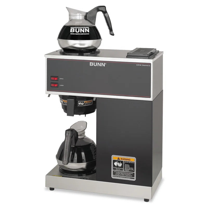 VPR Pour-O-Matic Two-Burner Pour-Over Coffee Brewer