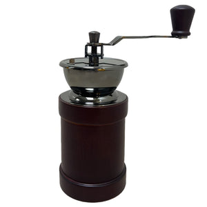 Vanuat Manual Coffee Grinder Stainless Steel Ceramic Burr Bean Crank Portable Grinder for Café Home Roast Dark Medium Light Drip Coffee Cold Brew Espresso French Press Turkish Brew Ceramic Adjustable