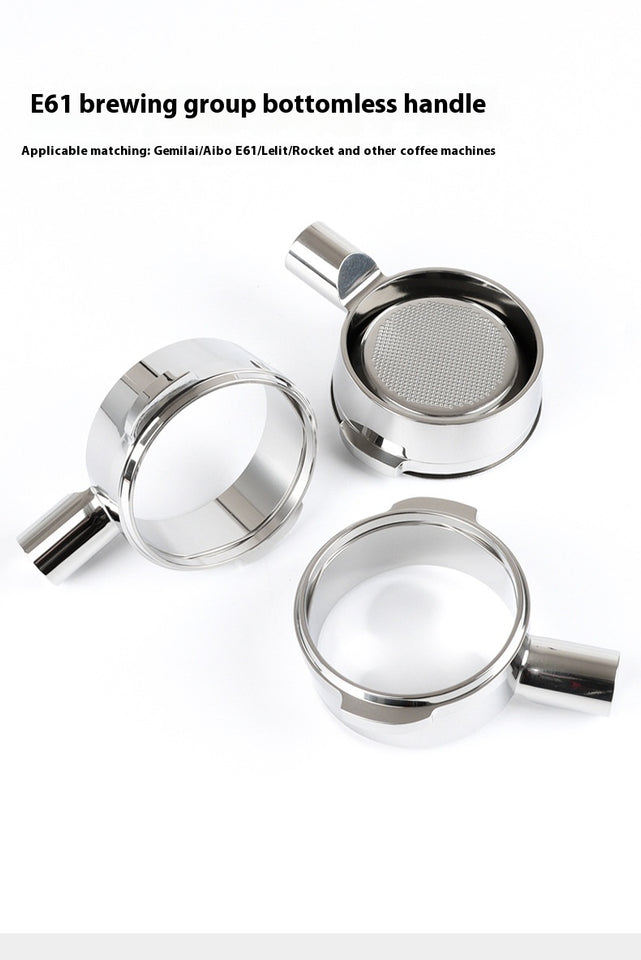Coffee Bottomless Handle Accessories 304 Stainless Steel Monolever Head