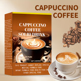 Delicious Rich Cappuccino Coffee-Flavored Solid Drink Mix - Convenient, Instant, and Easy to Prepare Beverage for Anytime Enjoyment - 10gx10 Packs