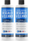 Universal Descaling Solution for Keurig Breville Nespresso & Delonghi (4 Uses) | Coffee Machine Descaler Cleaner | Liquid to Descale Automatic Coffee Makers & Espresso Machines
