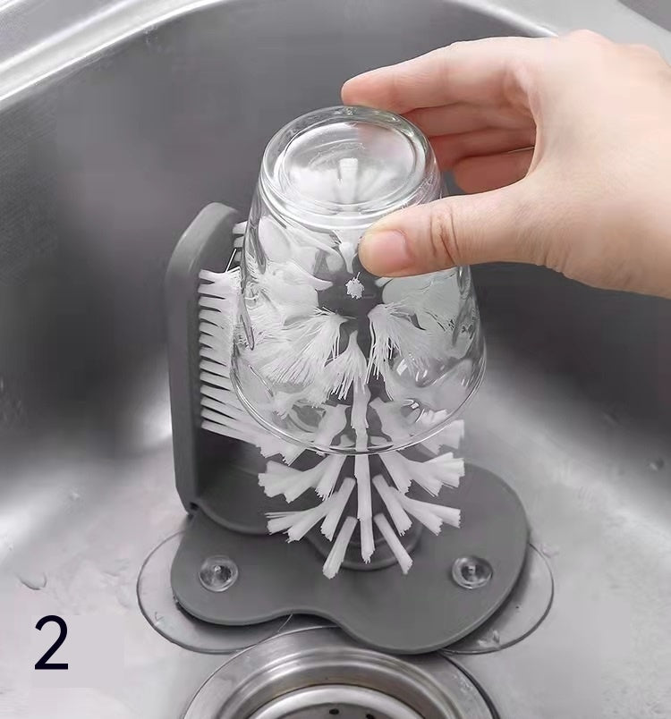 Washing Cup Automatic Electric Lazy Brush Feeding Restaurant To Remove Tea Stains