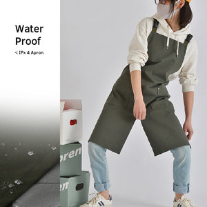 Waterproof Coffee Restaurant Canvas Apron