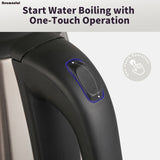 Electric Kettle, 1.8L Hot Water Boiler, Hot Water Kettle With Auto Shut-Off&Boil-Dry Protection, Stainless Steel Interior Electric Tea Kettle Pot, Teapot Boiler For Fast Boiling Coffee, Tea Maker, Drinks, Instant Water Heater