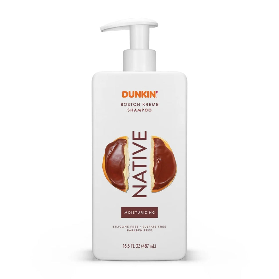 Sulfate Free Shampoo, Dunkin' Boston Kreme, Moisturizing, 16.5 Fl Oz