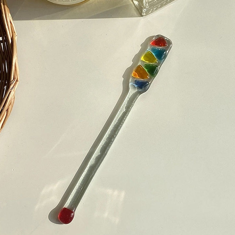 Glass Coffee Cocktail Stick Ice Filter