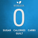 Syruvia Sugar Free Caramel Syrup 25.4 Fl Oz Pack of 3 Zero Calorie Delight