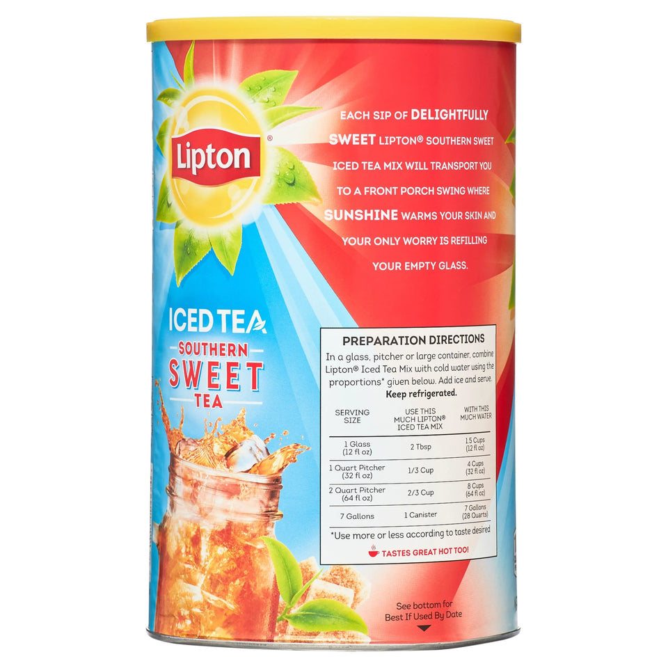 (4 Pack)  Southern Sweet Powdered Tea Mix, 28 Quarts