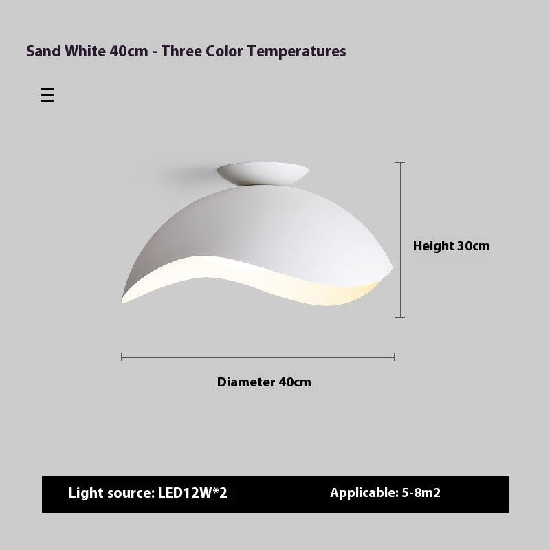 Nordic Restaurant Chandelier Post-modern Creative Wood Grain UFO Island Table Lamp