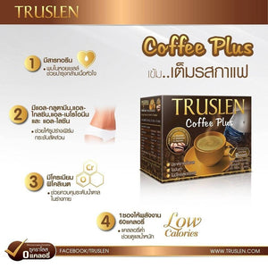 Dietary Truslen Instant Coffee Mix Powder Coffee plus 2 Boxes (16G X 80 Sachets)