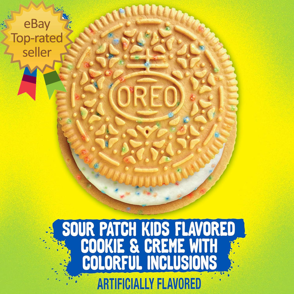 SOUR PATCH KIDS Sandwich Cookies, Limited Edition, 10.68 Oz