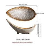 Tripod Angle Disc Creative Tableware Ceramic Plate Disc Plate Restaurant Matching Tableware Set