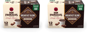 Kona Blend Coffee - 100 K-Cup Compatible Single-Serve Pods - 10% Hawaiian - Recyclable through Terracycle - Compatible with Keurig Brewers