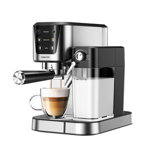 Touch Screen Steam Foam Semi-automatic Concentrated Italian Coffee Machine