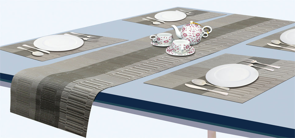 Ning Xin Cross-border Family 30135CM Fashion Bamboo Table Runner Western Restaurant High-end Heat Insulation Pad European Placemat