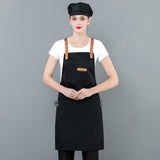 Thin Breathable Milk Tea Store Supermarket Western Restaurant Work Canvas Apron