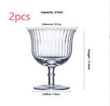 American Cold Ice Latte Coffee Cup Bar Cocktail Household Glass