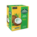 Green Mountain Coffee Island Coconut, K-Cup Pods, Light Roast, 24 Count for Keurig Brewers