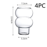 Net Red Glass Ice Latte Coffee Milk Beverage Juice Dessert Shop  Cup