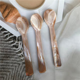 12CM Shell Hotel Coffee Dessert Ice Cream Spoon