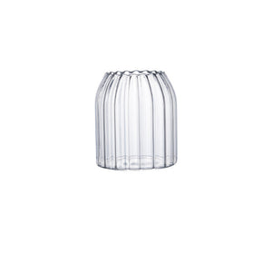 Striped Heat-resistant Coffee Tumbler