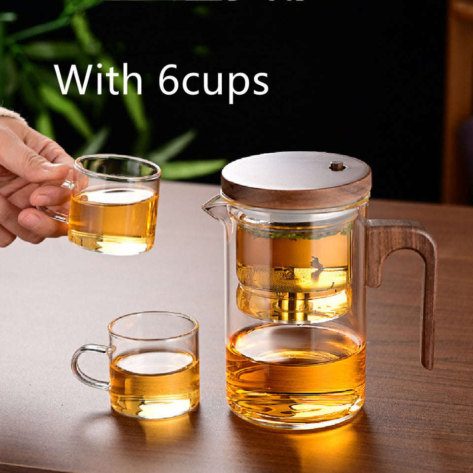 Does Not Stainless Steel Tea Strainers Glass Piaoyi Tea Pot