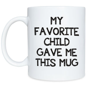 Thanksgiving Father Mother Ceramic Coffee Mug