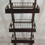 Custom Floor Display Stand Rack Organizer for Gloceries Store Supermarket Shopping Retail Vendors Book Store Exhibition drugstore shop for Coffee Beans Tea Bags Snack Food Beverage Metal Wooden Carton Collection Large Medium Floor Counterto