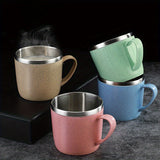 304 Stainless Steel Coffee Cup, Portable Simple Water Cup, Suitable For Outdoor Camping Travel