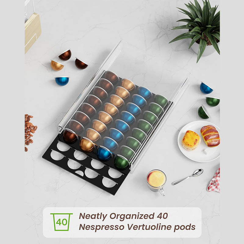 Acrylic Capsule Coffee Storage Rack