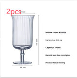 American Cold Ice Latte Coffee Cup Bar Cocktail Household Glass